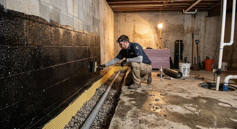 Basement Walls Waterproofing in Tampa, FL